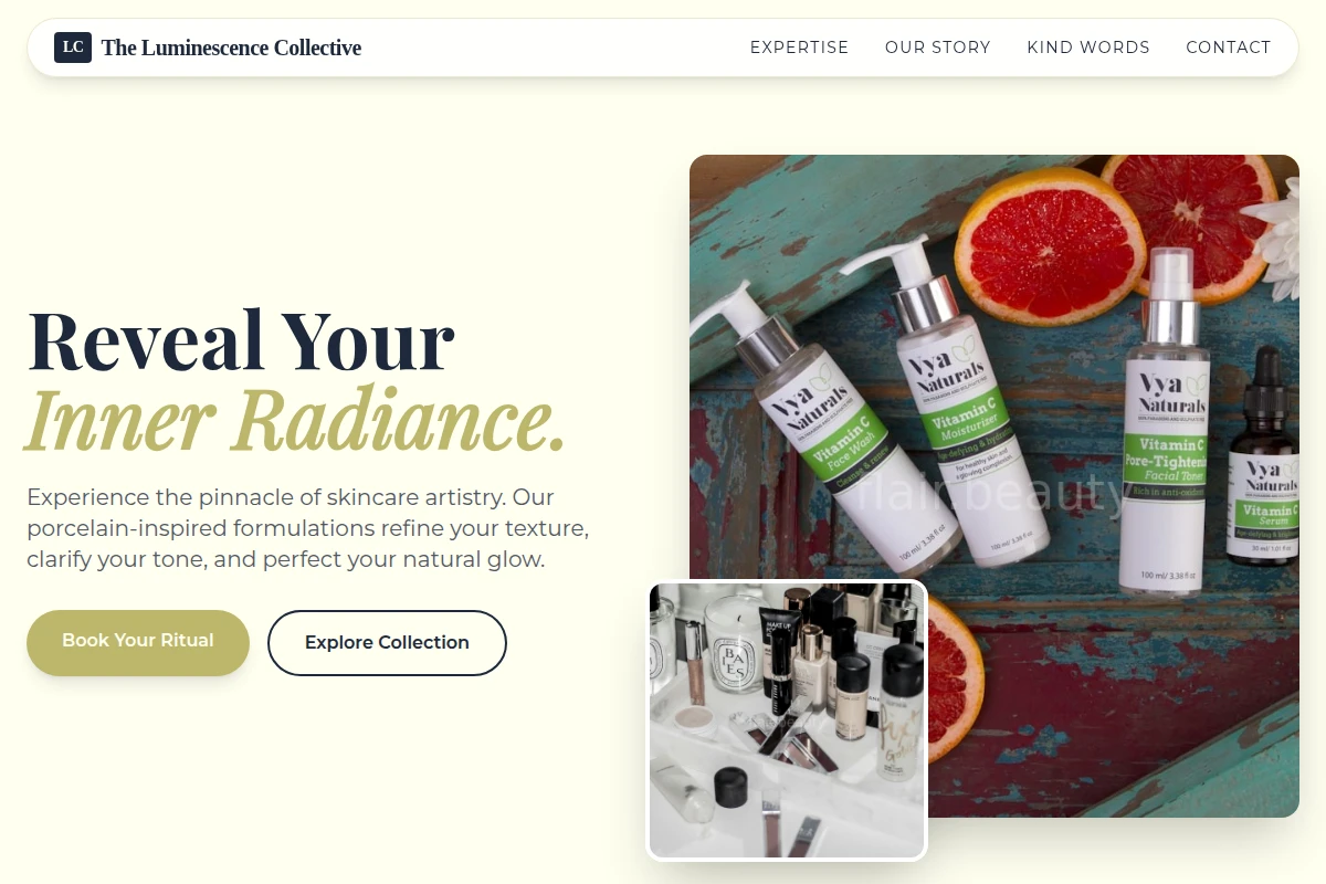 Porcelain Beauty Products