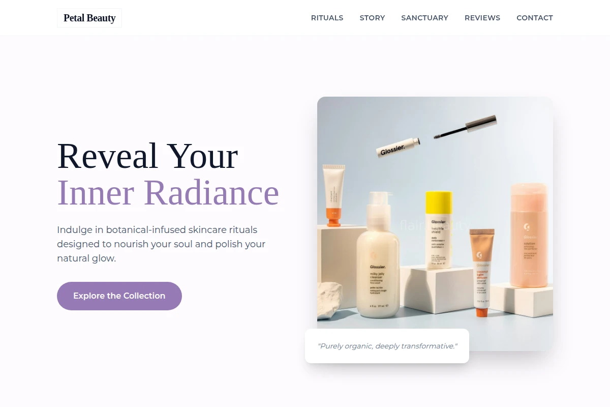 Petal Beauty Products