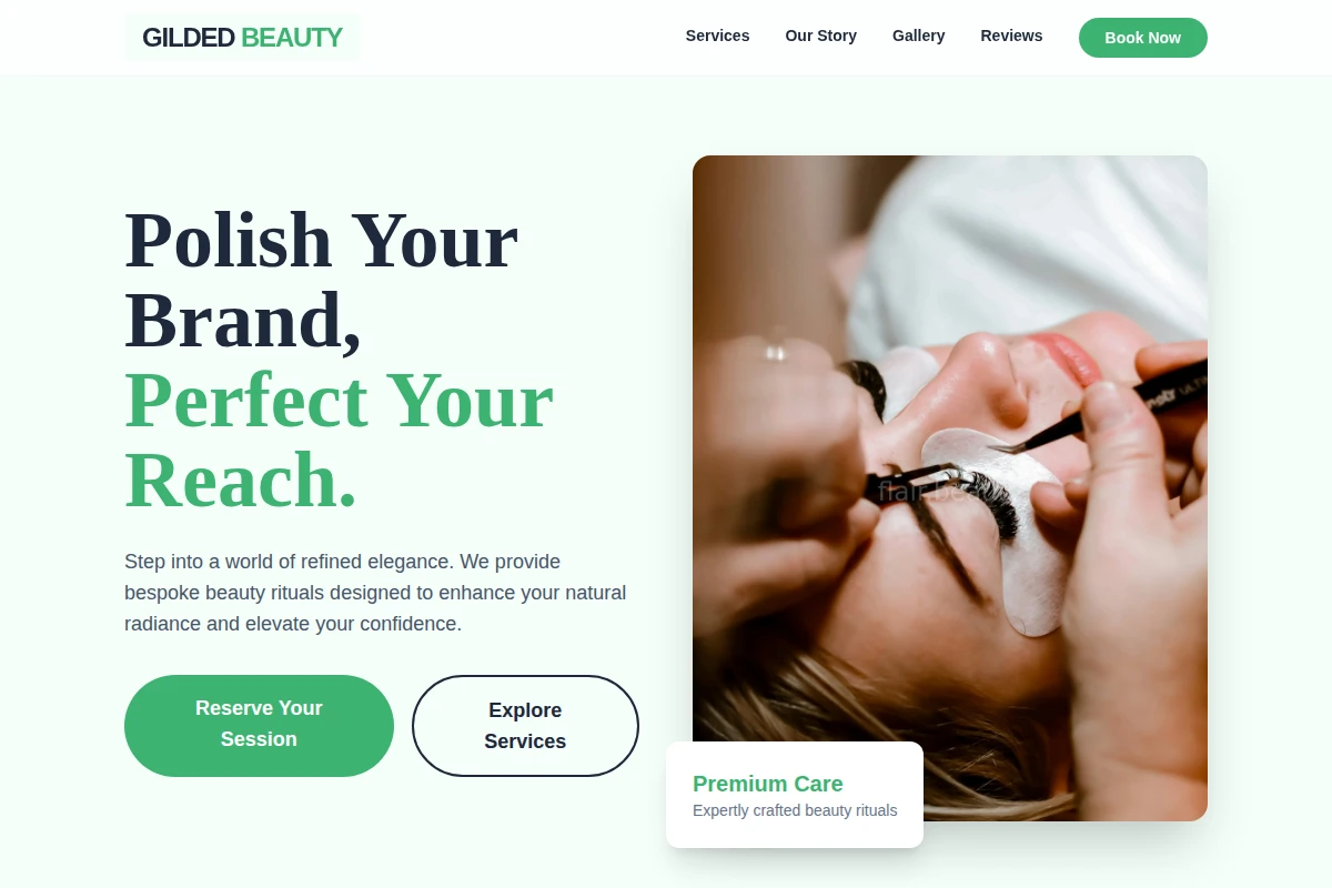 Gilded Beauty Salon