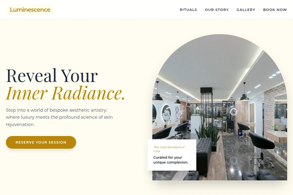 Gilded Beauty Salon